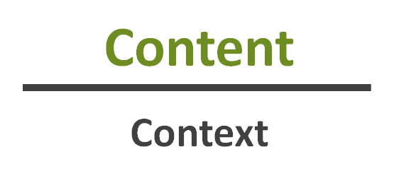 Content Marketing over Context Marketing?