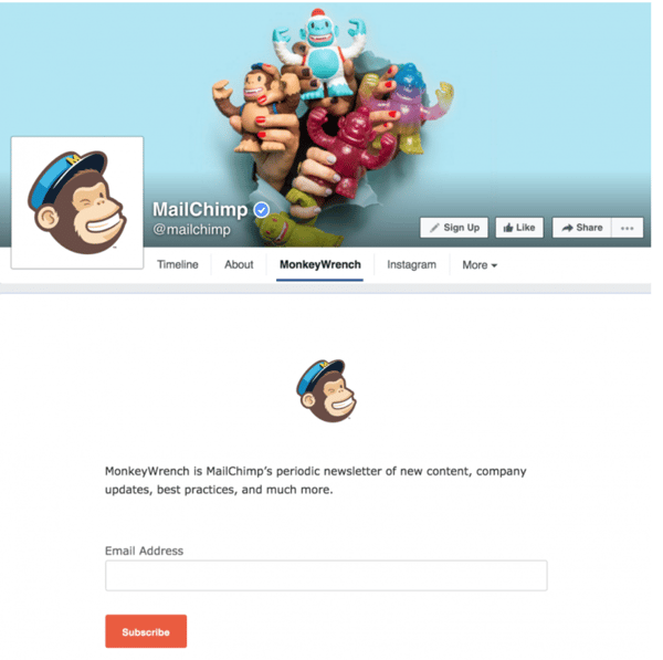 How to Get People to Subscribe to Your Email: MailChimp Example