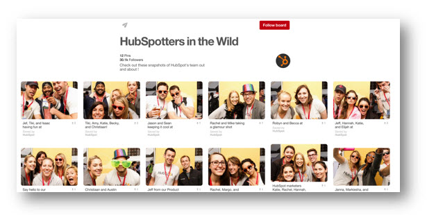Pinterest Marketing Strategy: HubSpot Example
