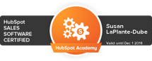 Susan LaPlante-Dube: HubSpot Sales Software Certified