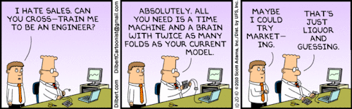 Marketing Cartoons from Dilbert