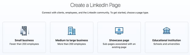 creating a company page on linkedin
