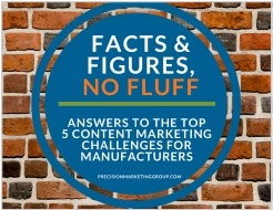 Facts & Figures, No Fluff: Answers to the Top 5 Content Marketing Challenges for Manufacturers
